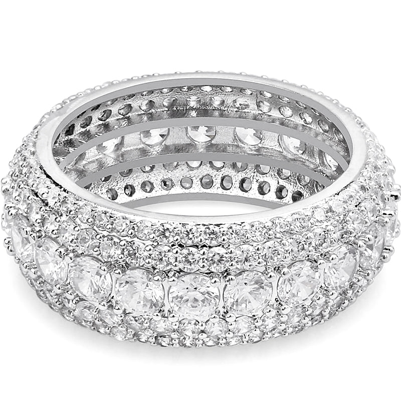 KREAM Simple Full Set Zirconia Ring - COPPING THREADS - KREAM