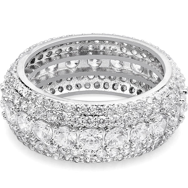 KREAM Simple Full Set Zirconia Ring - COPPING THREADS - KREAM