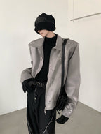 Liquid Shoulder Pad Lapel Jacket - COPPING THREADS - CT Select