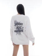 Loose Spider Print Sweater - COPPING THREADS - CT Select