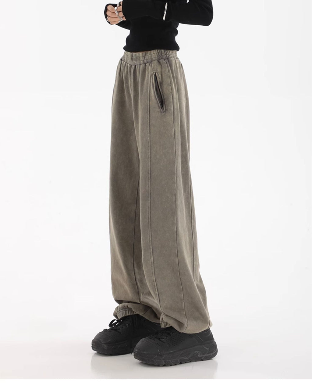 Loose Washed Sweatpants - COPPING THREADS - CT Select