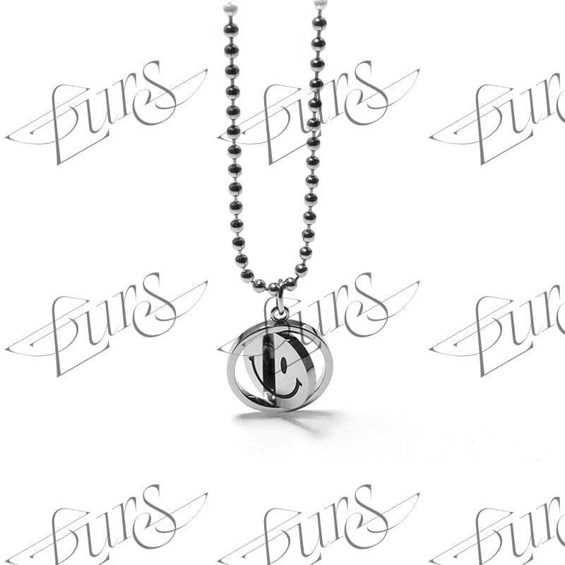 LURS Emoji Reversible Necklace (Tonal Beaded Chain) - COPPING THREADS - LURS