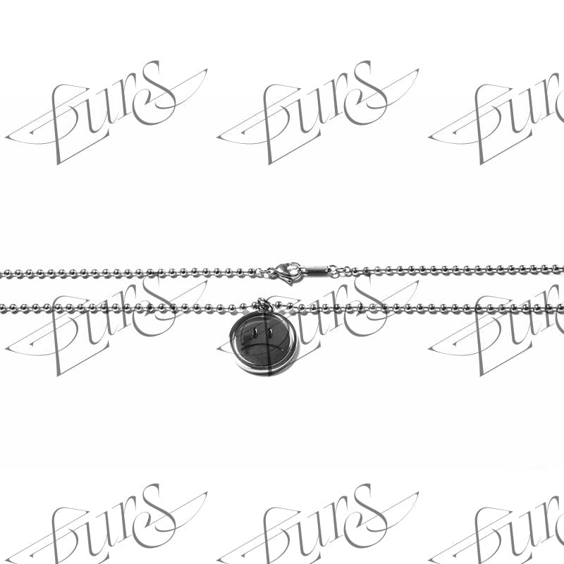 LURS Emoji Reversible Necklace (Tonal Beaded Chain) - COPPING THREADS - LURS