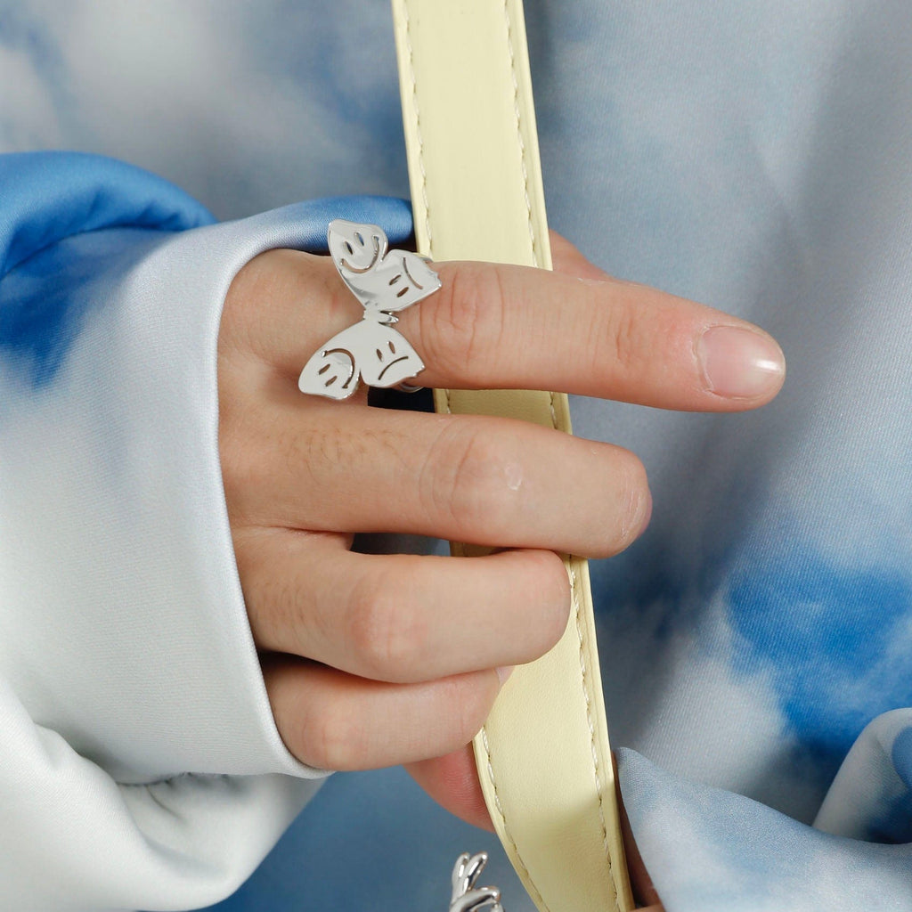 LURS Four Faces Butterfly Ring - COPPING THREADS - LURS