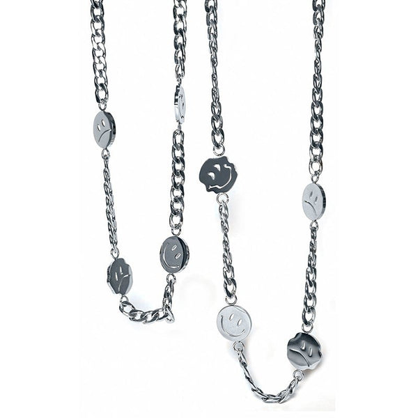 LURS Four Faces Emoji Necklace - COPPING THREADS - LURS