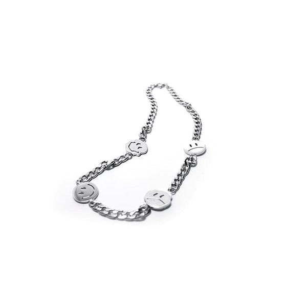 LURS Four Faces Emoji Necklace - COPPING THREADS - LURS