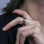 LURS FOUR FACES Emoji Ring - COPPING THREADS - LURS