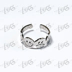 LURS FOUR FACES Emoji Ring - COPPING THREADS - LURS