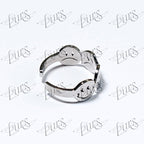 LURS FOUR FACES Emoji Ring - COPPING THREADS - LURS