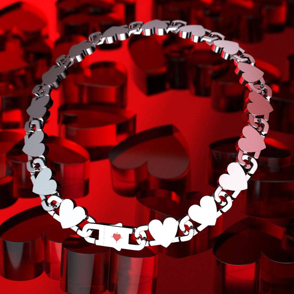 LURS Heart Cuban Chain - COPPING THREADS - LURS