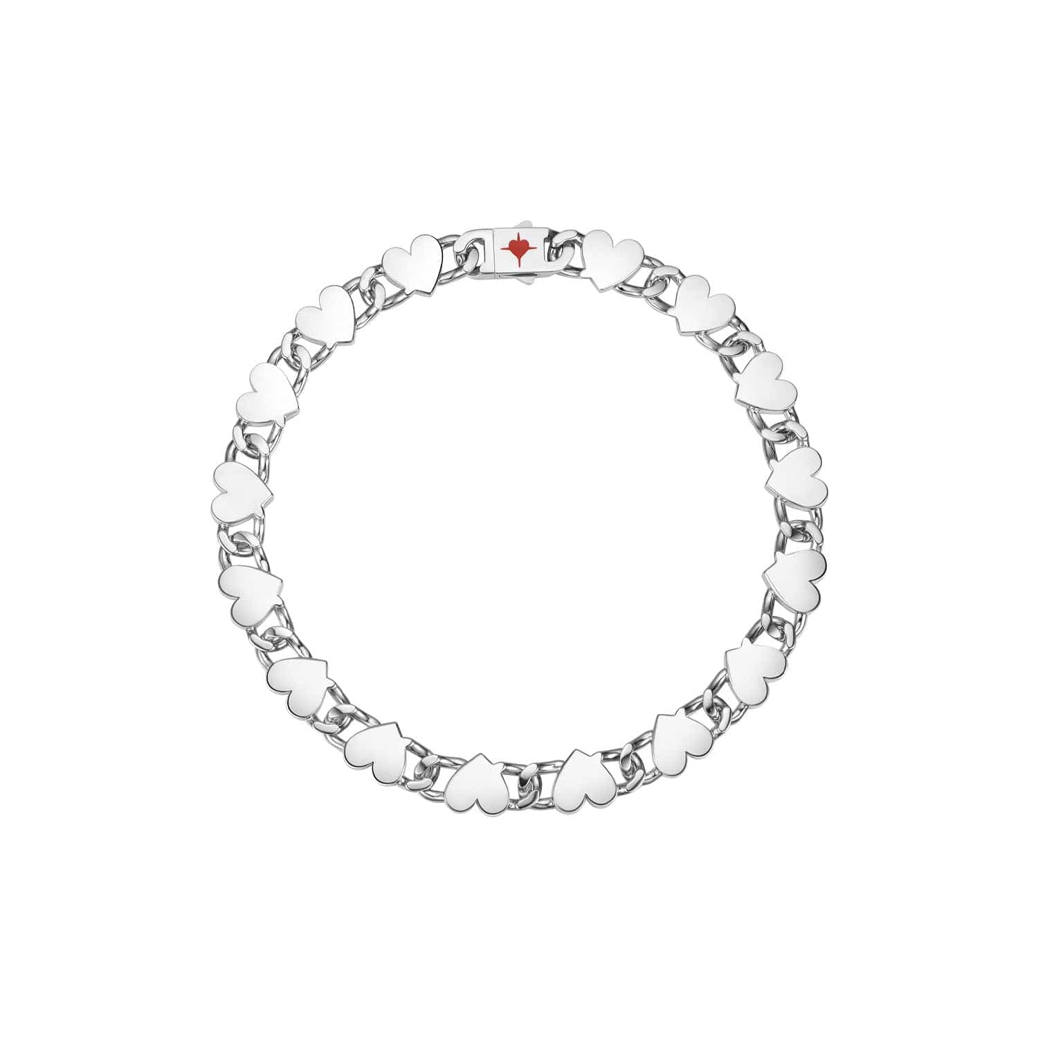 LURS Heart Cuban Chain - COPPING THREADS - LURS Main image