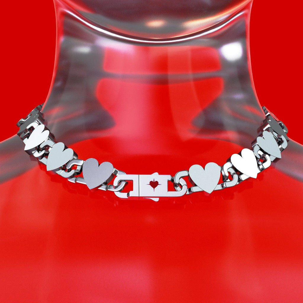 LURS Heart Cuban Chain - COPPING THREADS - LURS