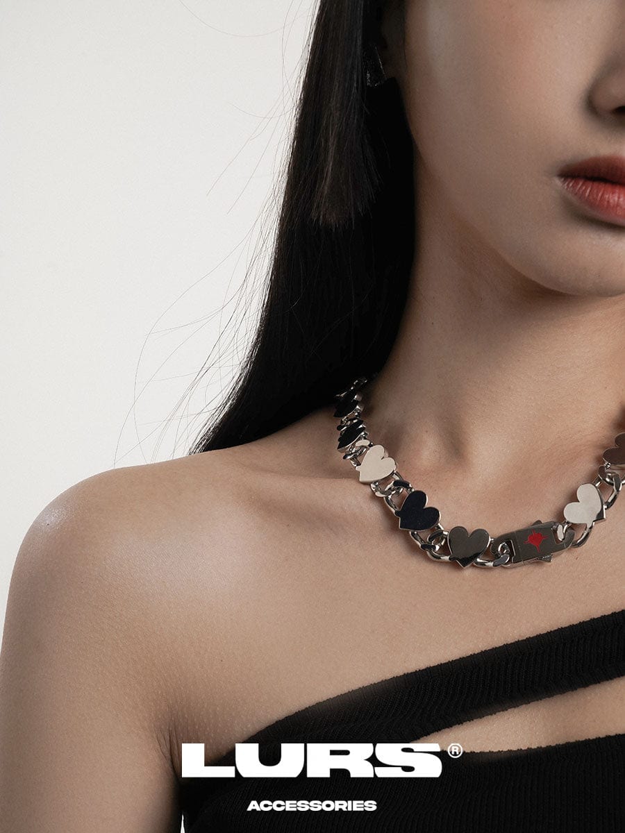 LURS Heart Cuban Chain - COPPING THREADS - LURS