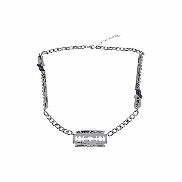 LURS Shaving Blade & Saw Blade Necklace - COPPING THREADS - LURS