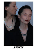 LURS Shaving Blade & Saw Blade Necklace - COPPING THREADS - LURS