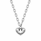 LURS Smiling Heart Necklace - COPPING THREADS - LURS