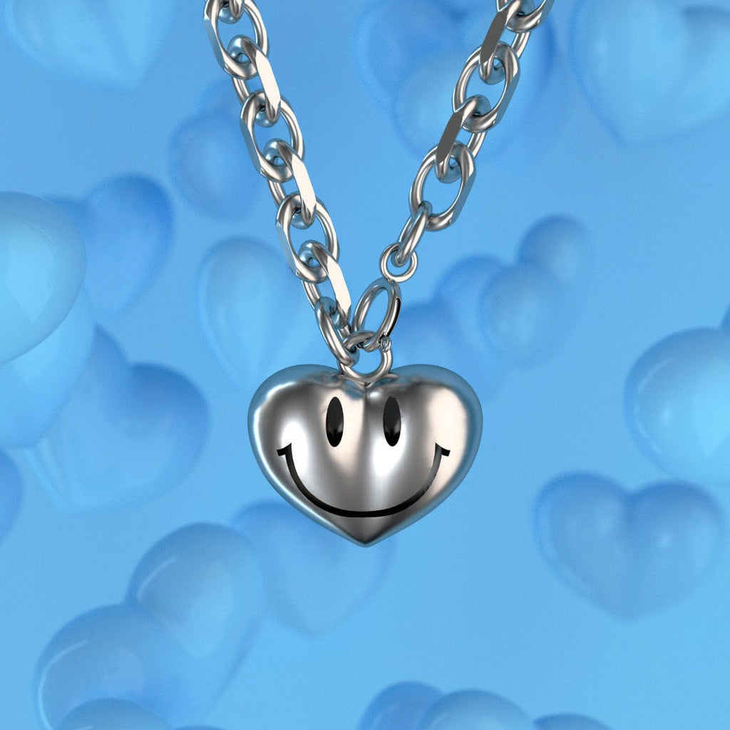 LURS Smiling Heart Necklace - COPPING THREADS - LURS