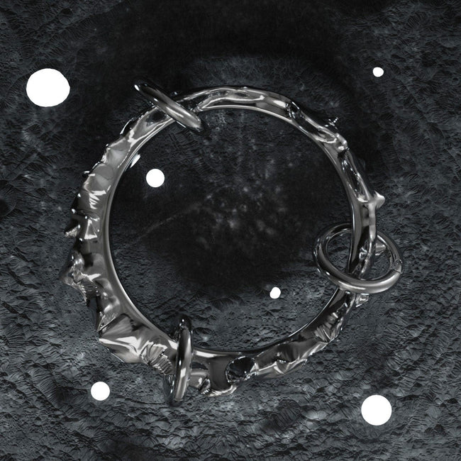 LURS Three Loops Irregular Mercury Ring Main Image