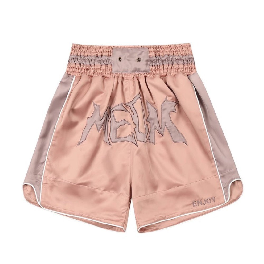 MEDM Boxing Logo Shorts - COPPING THREADS - MEDM