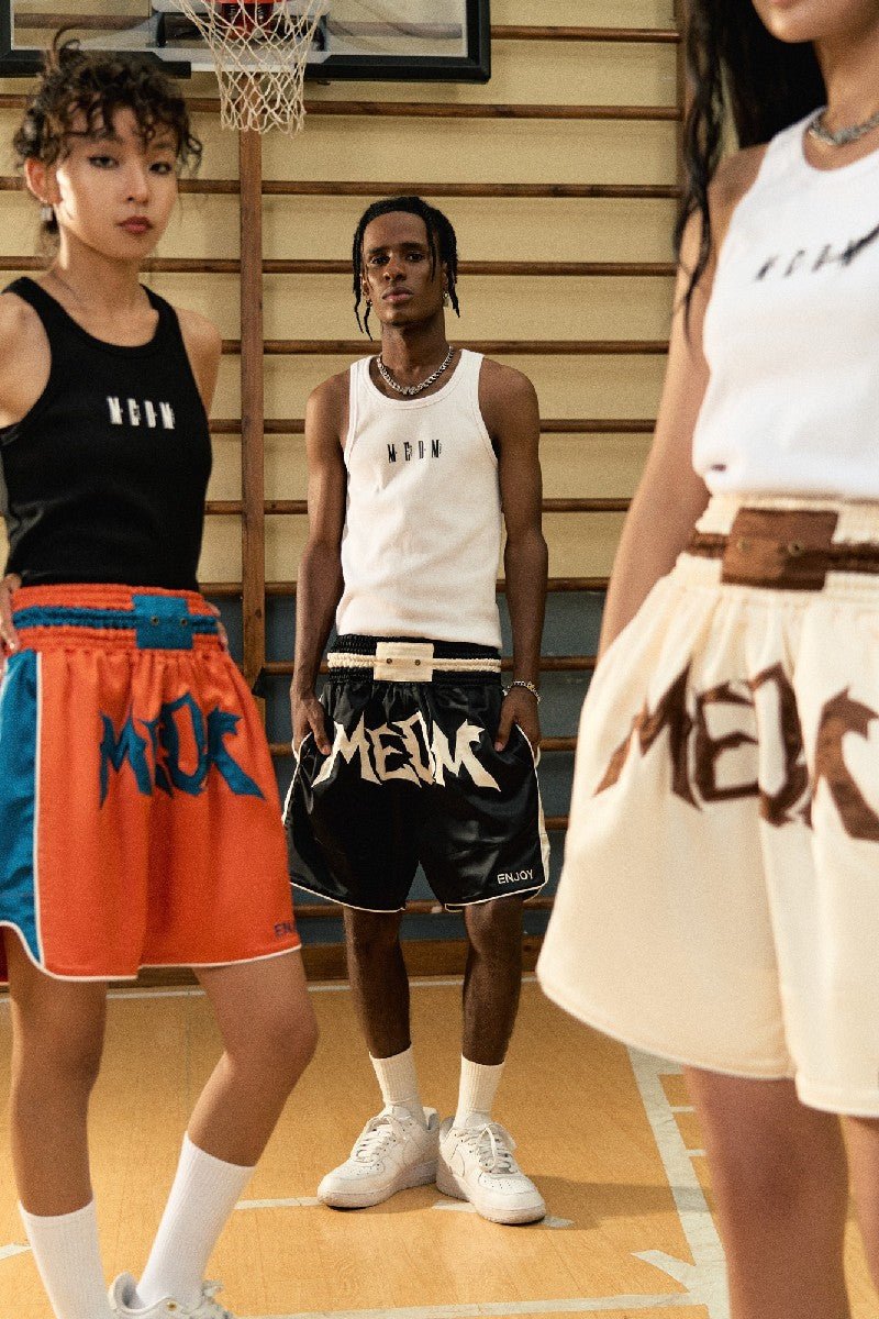 MEDM Boxing Logo Shorts - COPPING THREADS - MEDM