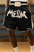 MEDM Boxing Logo Shorts - COPPING THREADS - MEDM