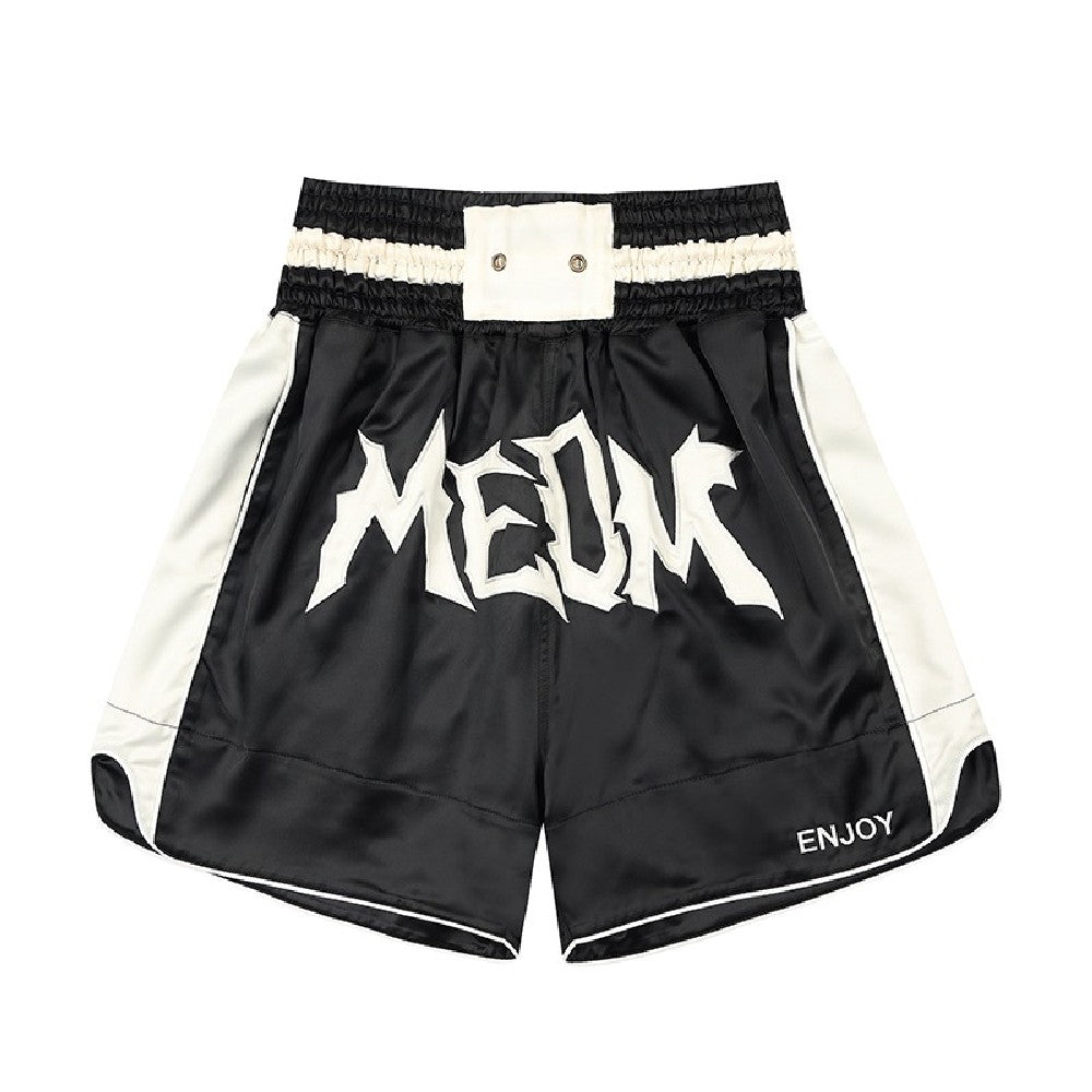 MEDM Boxing Logo Shorts - COPPING THREADS - MEDM