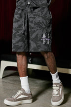 MEDM Camo Nylon Shorts - COPPING THREADS - MEDM