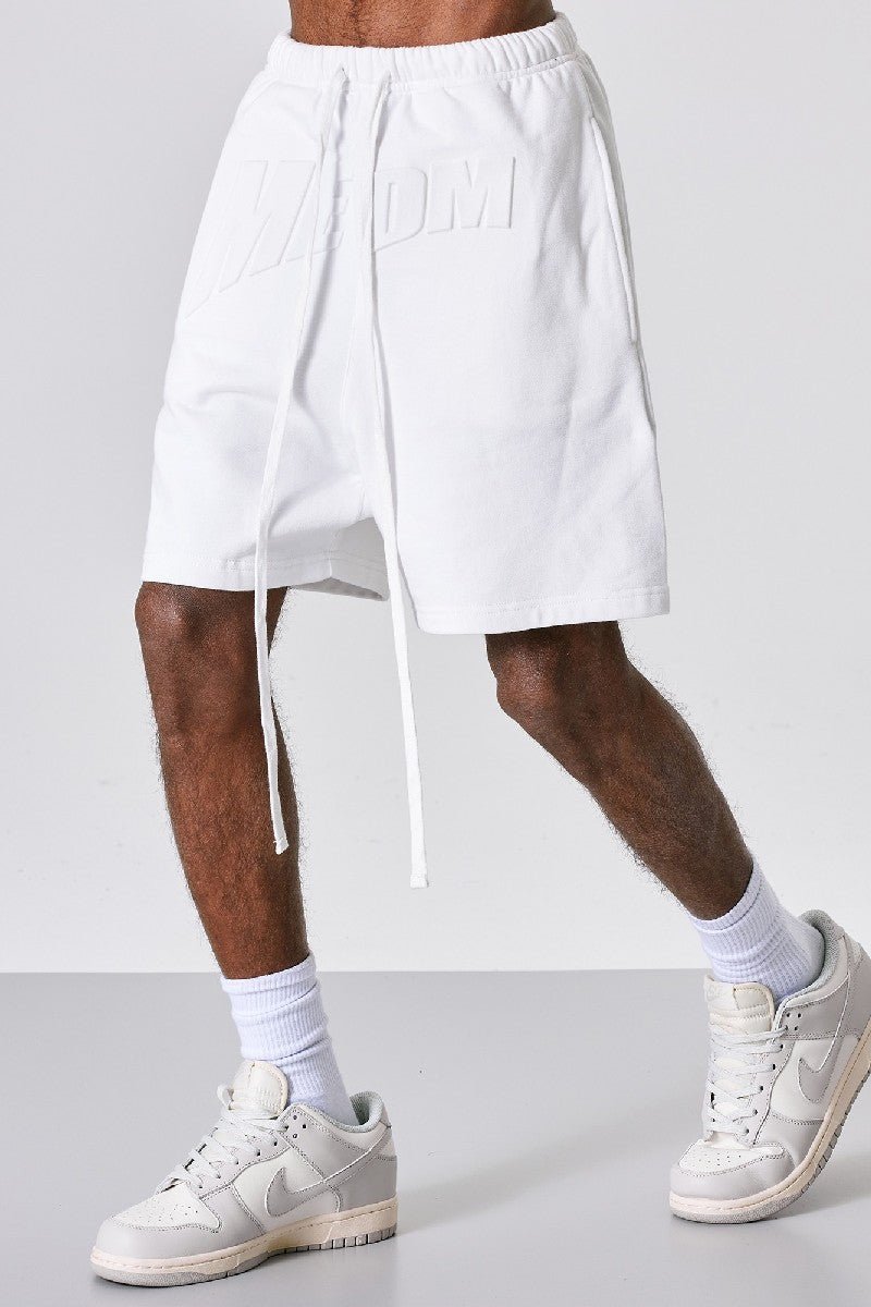MEDM Embossed Logo Shorts - COPPING THREADS - MEDM