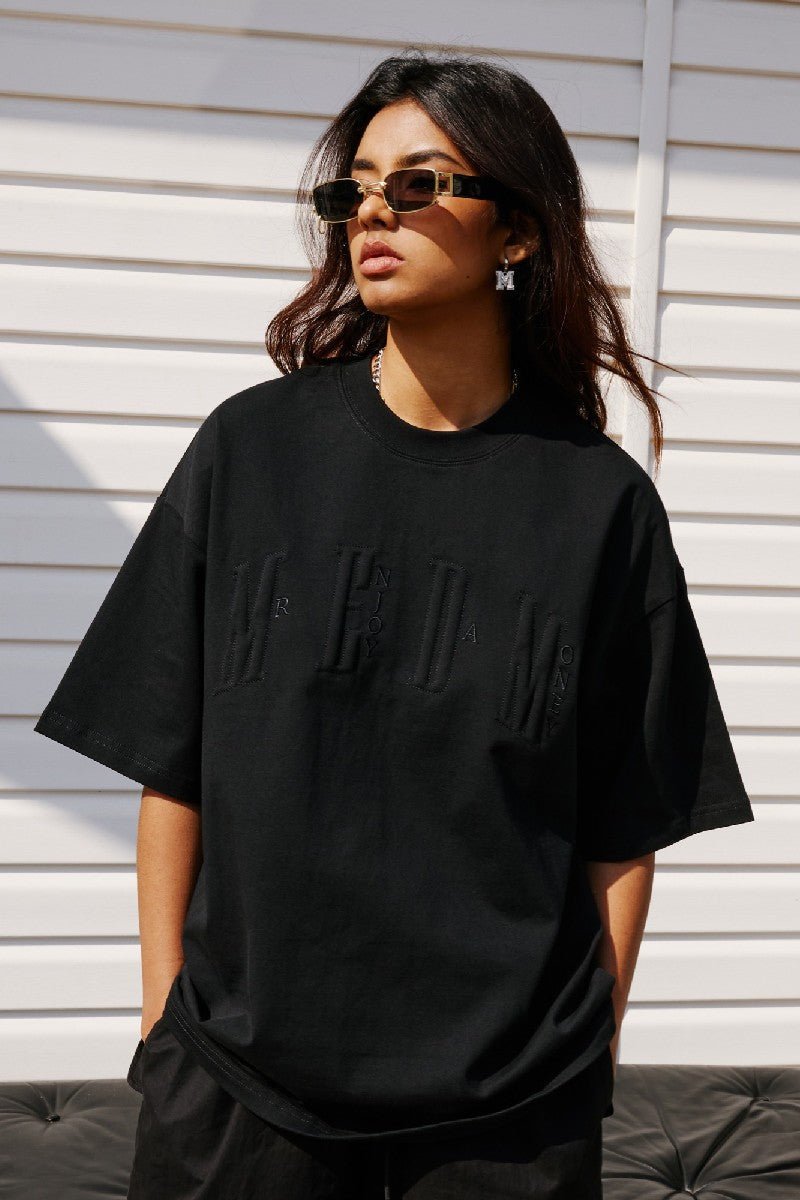MEDM Embossed Logo Tee - COPPING THREADS - MEDM