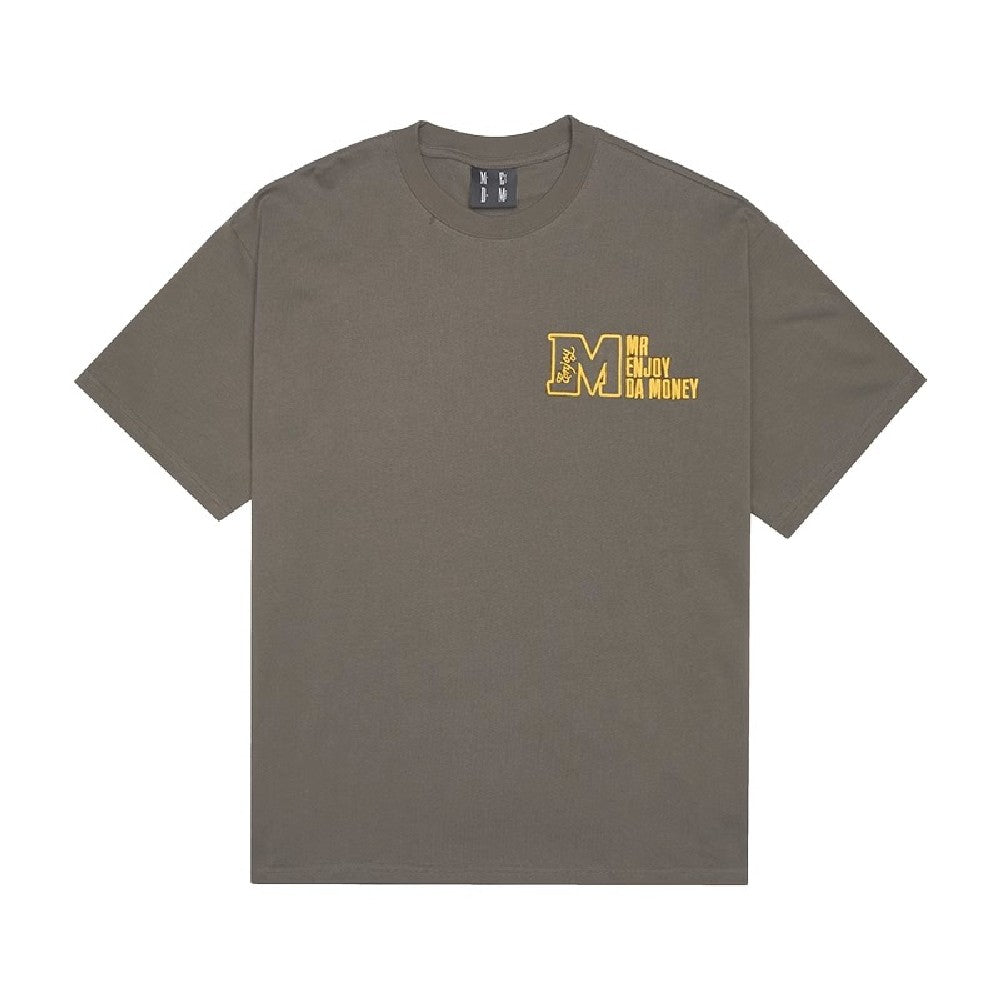 MEDM Embroidered Embossed Logo Tee - COPPING THREADS - MEDM