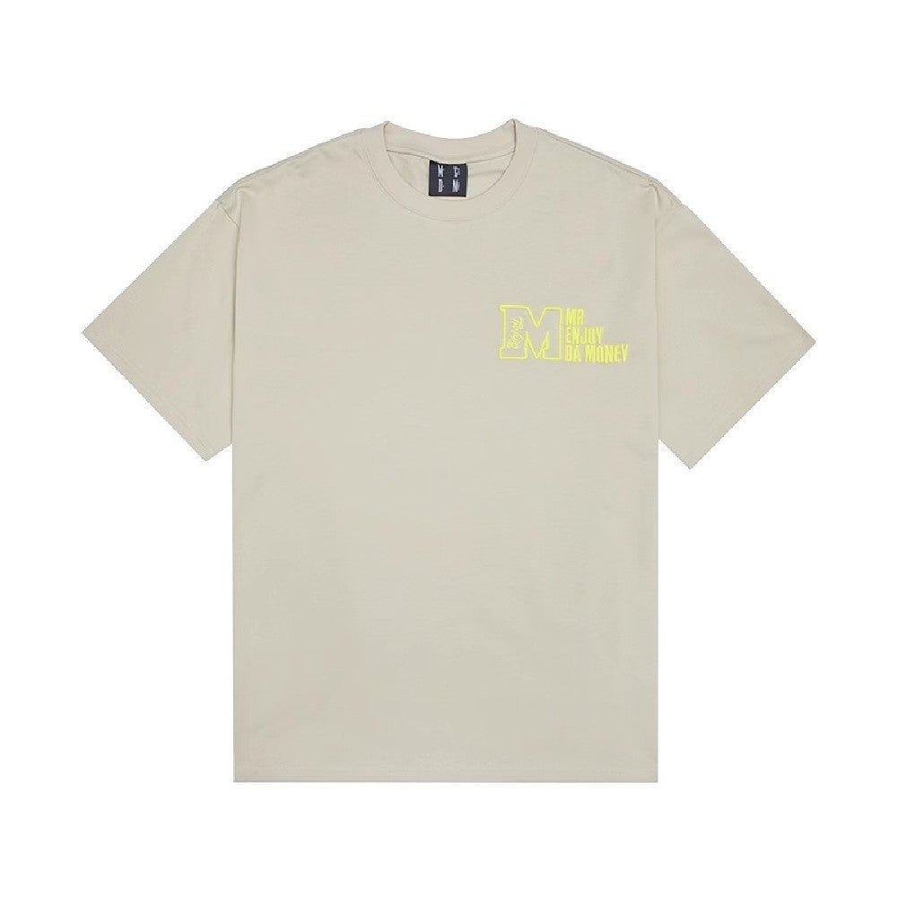 MEDM Embroidered Embossed Logo Tee - COPPING THREADS - MEDM