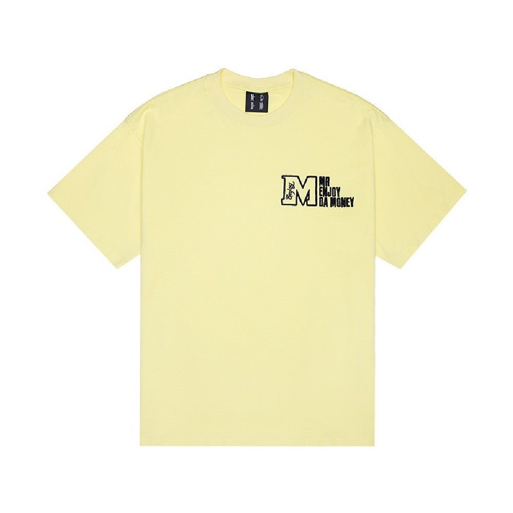 MEDM Embroidered Embossed Logo Tee - COPPING THREADS - MEDM