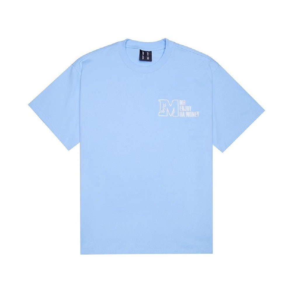 MEDM Embroidered Embossed Logo Tee - COPPING THREADS - MEDM