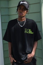 MEDM Embroidered Embossed Logo Tee - COPPING THREADS - MEDM