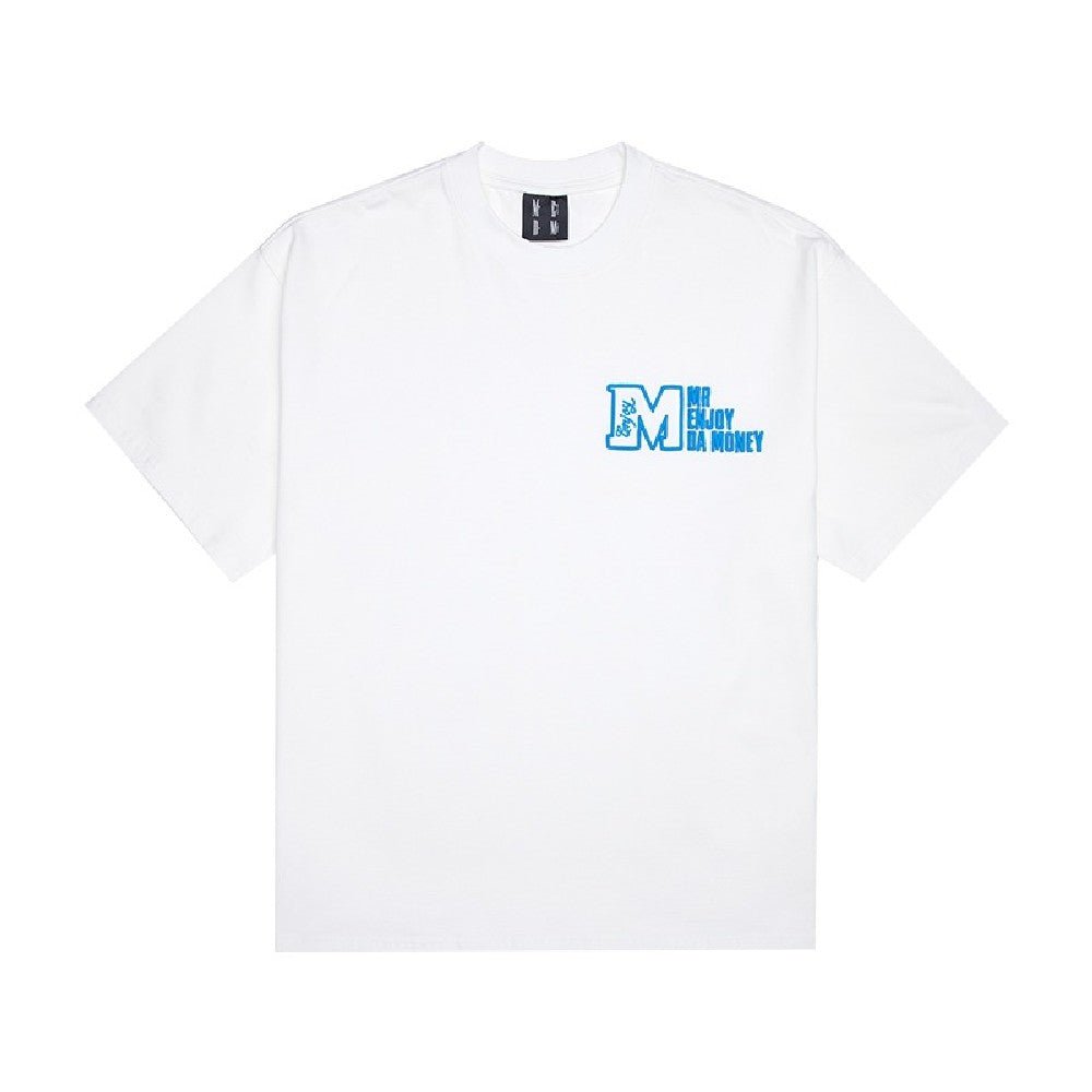 MEDM Embroidered Embossed Logo Tee - COPPING THREADS - MEDM