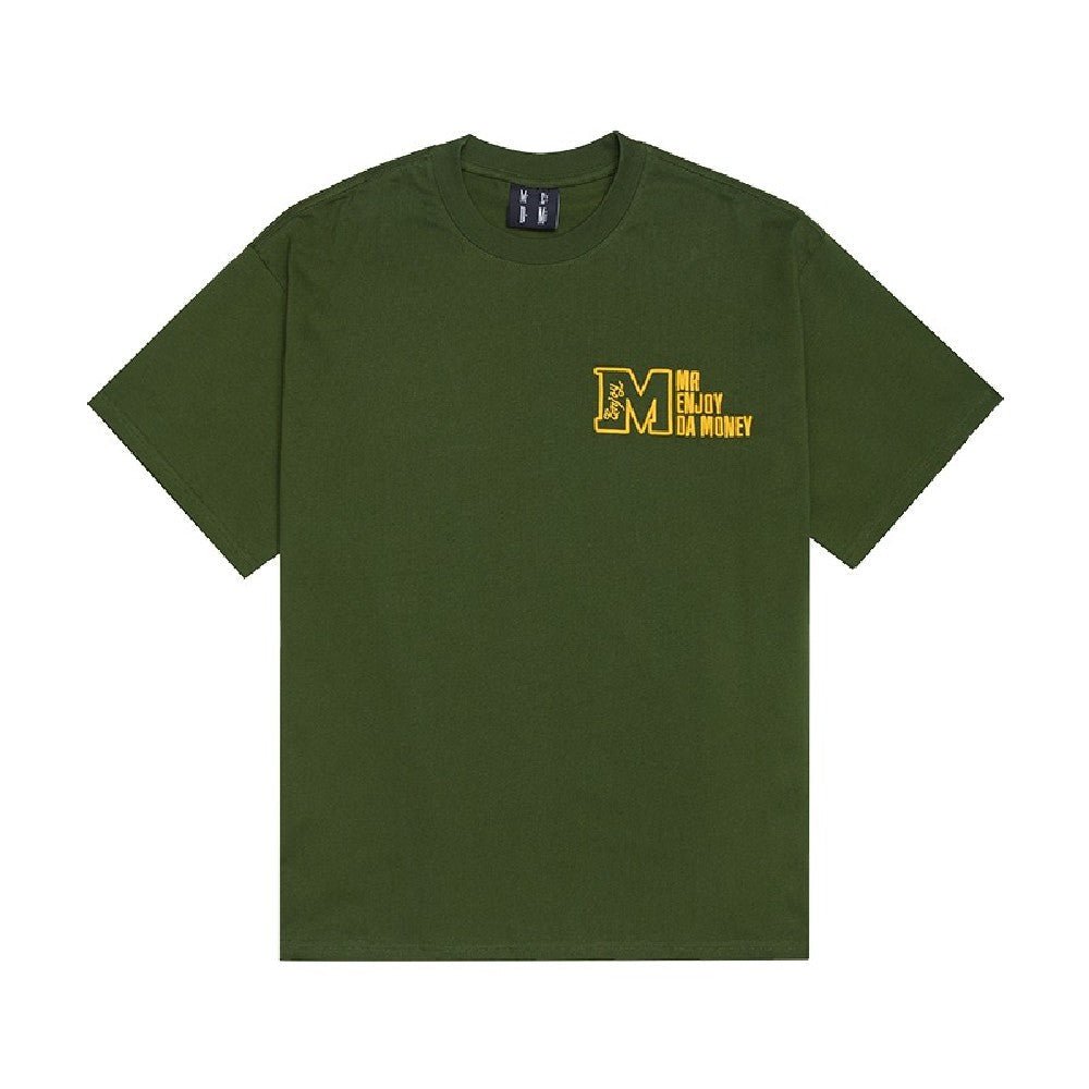 MEDM Embroidered Embossed Logo Tee - COPPING THREADS - MEDM