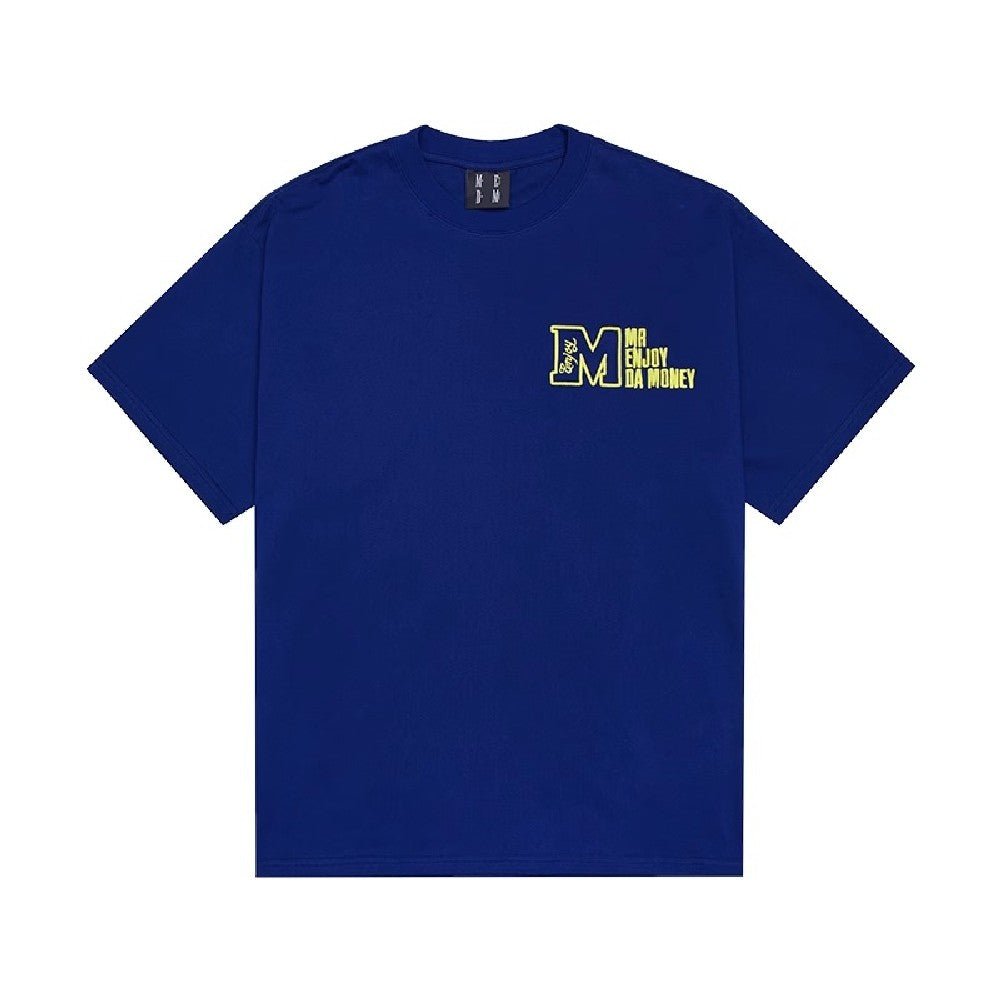 MEDM Embroidered Embossed Logo Tee - COPPING THREADS - MEDM
