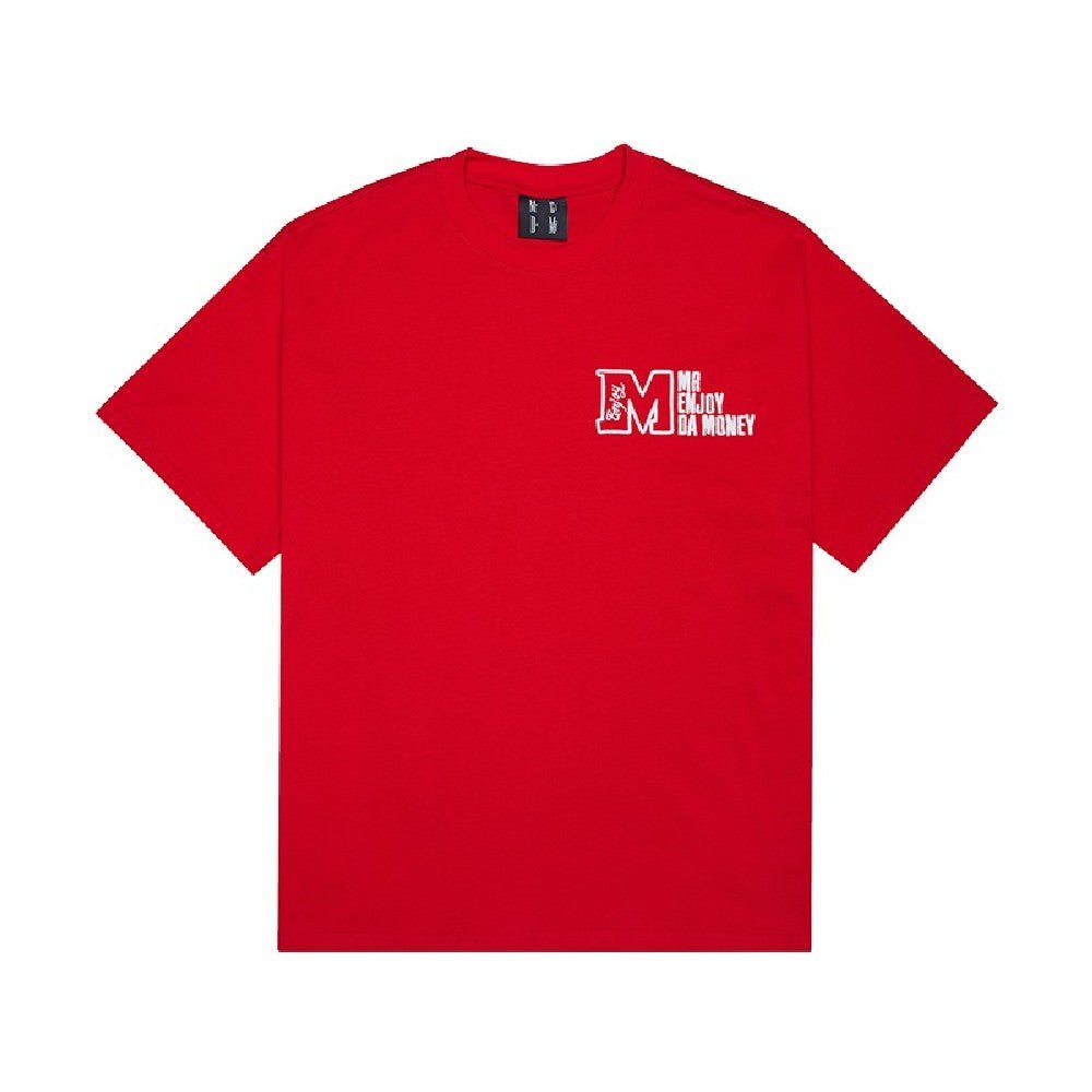 MEDM Embroidered Embossed Logo Tee - COPPING THREADS - MEDM