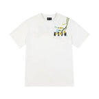MEDM Embroidered Flowers Logo Tee - COPPING THREADS - MEDM