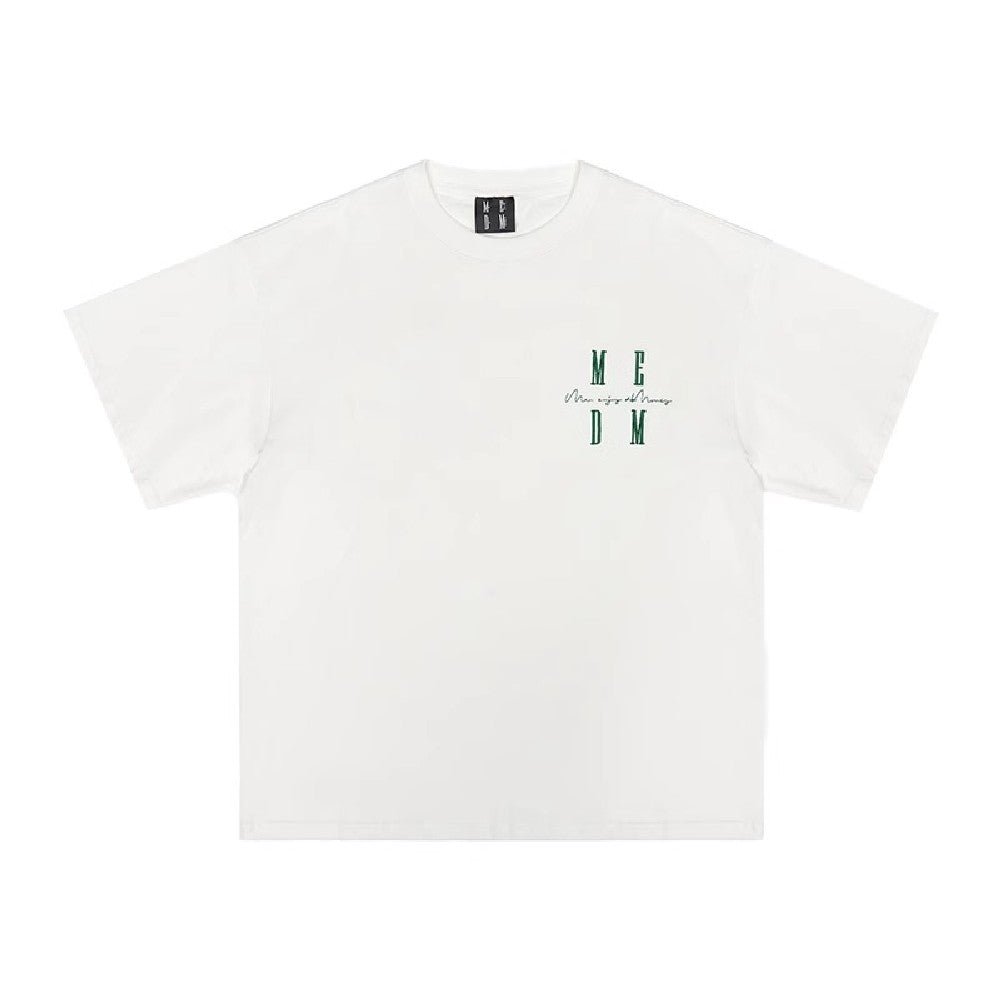MEDM Embroidered Logo Tee - COPPING THREADS - MEDM
