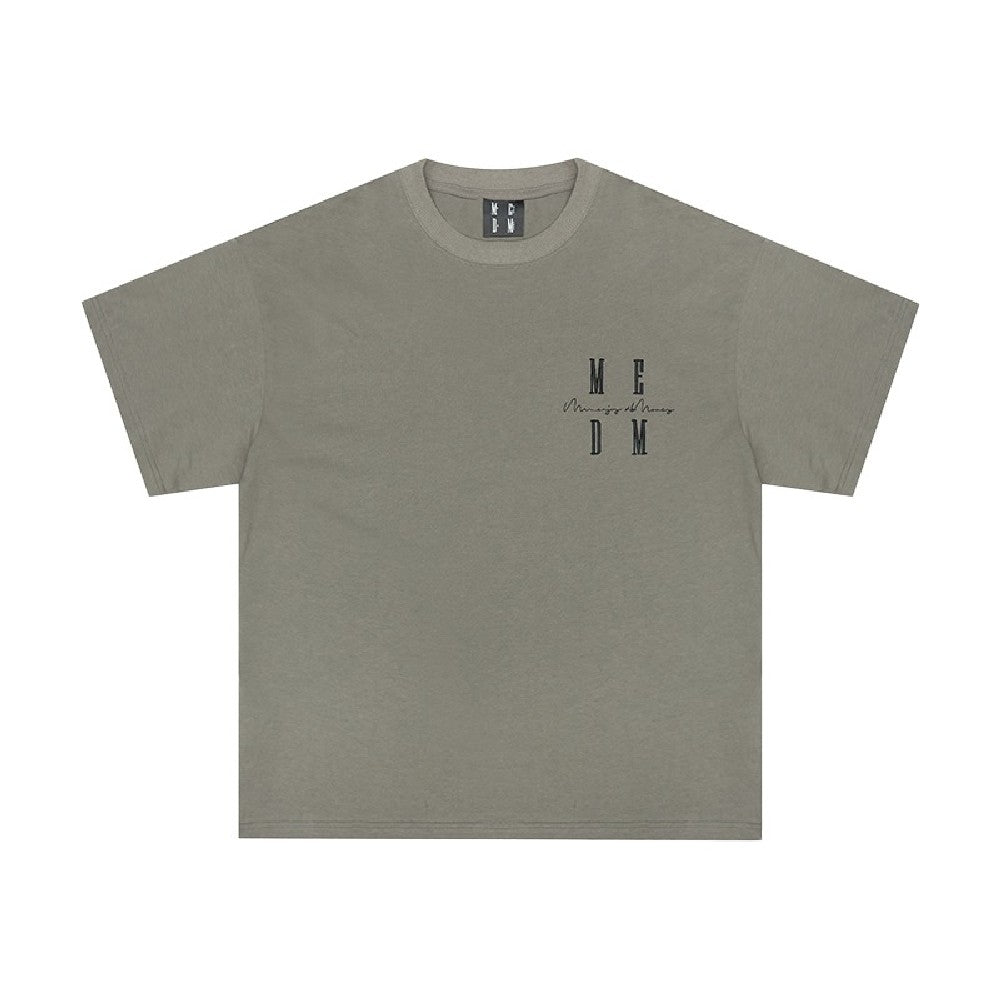 MEDM Embroidered Logo Tee - COPPING THREADS - MEDM