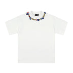 MEDM Embroidered Neck Logo Tee - COPPING THREADS - MEDM