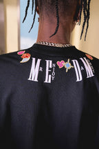 MEDM Embroidered Neck Logo Tee - COPPING THREADS - MEDM