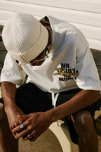 MEDM Embroidered Signature Logo Tee - COPPING THREADS - MEDM