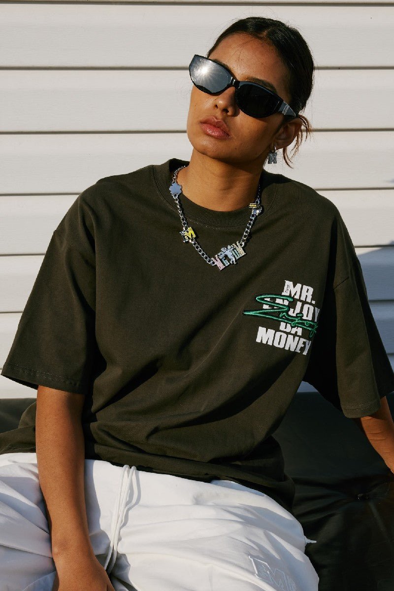 MEDM Embroidered Signature Logo Tee - COPPING THREADS - MEDM Hauptbild