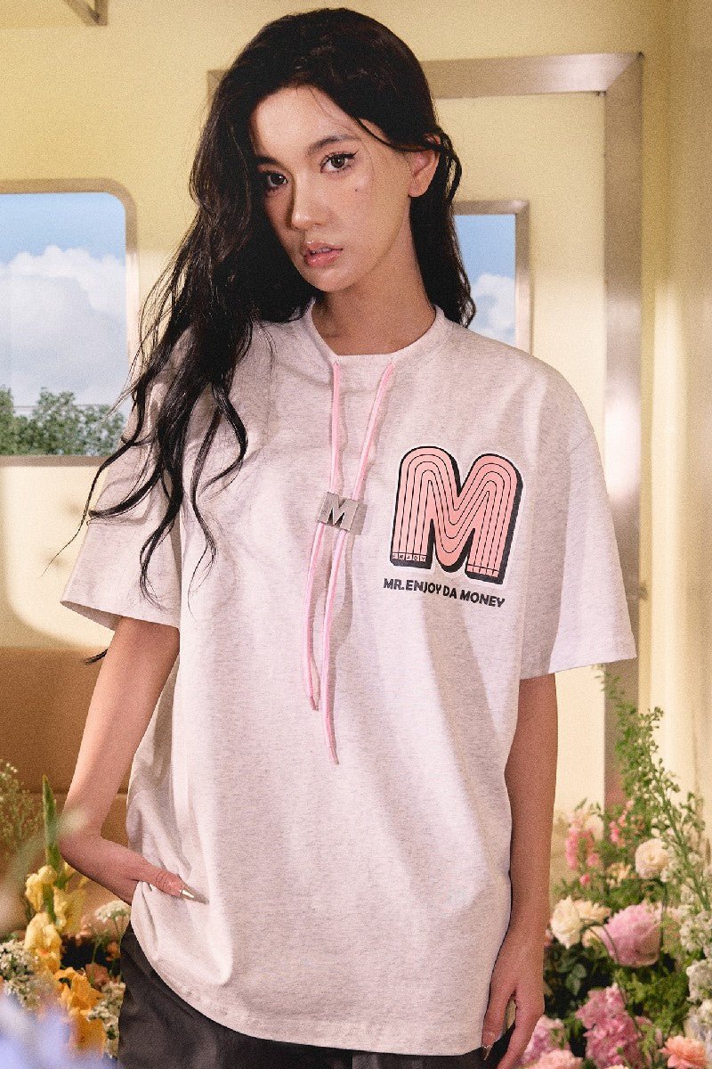 MEDM Flower Foam Print Logo Tee - COPPING THREADS - MEDM