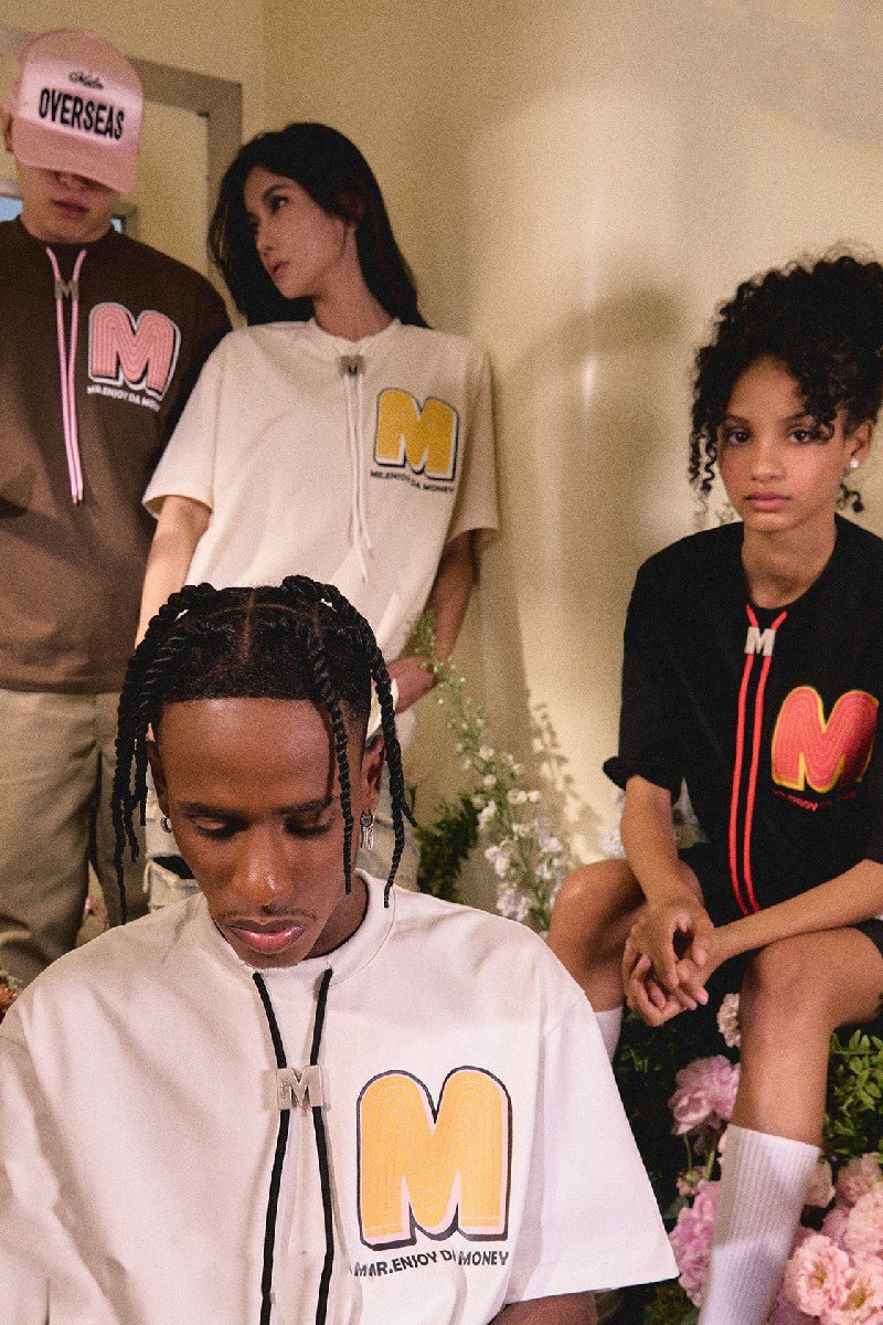 MEDM Flower Foam Print Logo Tee - COPPING THREADS - MEDM