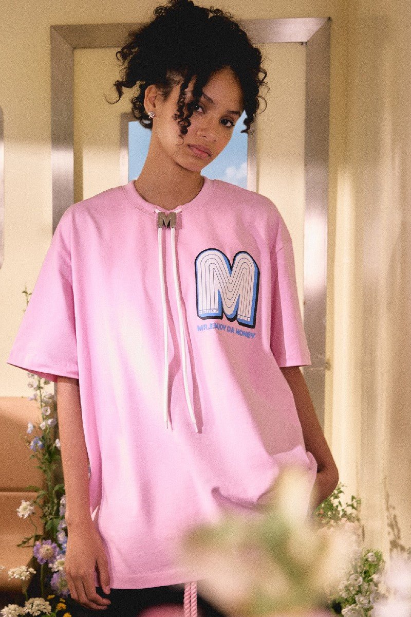 MEDM Flower Foam Print Logo Tee - COPPING THREADS - MEDM