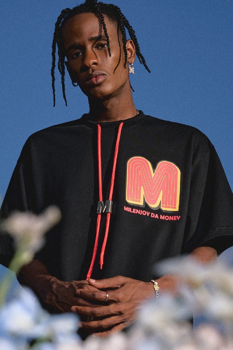 MEDM Flower Foam Print Logo Tee - COPPING THREADS - MEDM