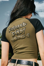 MEDM Foam Print Logo Tee - COPPING THREADS - MEDM